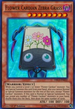 Fiore Cardian Erba della Zebra - Dragons of Legend: Unleashed (Ultra Rare) [DRL3-032]