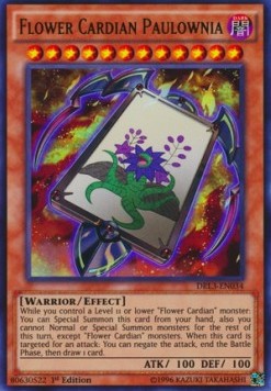 Fiore Cardian Paulownia - Dragons of Legend: Unleashed (Ultra Rare) [DRL3-034]