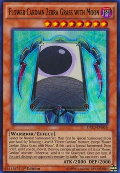 Fiore Cardian Erba della Zebra con la Luna - Dragons of Legend: Unleashed (Ultra Rare) [DRL3-036]