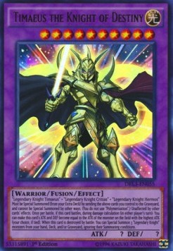 Timaeus il Cavaliere del Destino - Dragons of Legend: Unleashed (Ultra Rare) [DRL3-055]