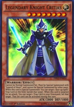 Leggendario Cavaliere Critias - Dragons of Legend: Unleashed (Ultra Rare) [DRL3-056]