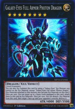 Drago Fotonico Armatura Completa Occhi Galattici - 2016 Mega-Tin Mega Pack (Super Rare) [MP16-044]