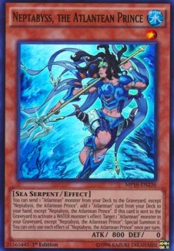Neptabyss, the Atlantean Prince - 2016 Mega-Tin Mega Pack (Ultra Rare) [MP16-236]