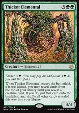 Elementale del Sottobosco - Duel Decks: Nissa vs. Ob Nixilis (Rare) [DDR-21]