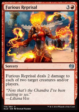 Rappresaglia Furiosa - Kaladesh (Uncommon) [KLD-115]