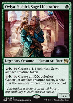 Oviya Pashiri, Saggia Forgiavita - Kaladesh (Rare) [KLD-165]