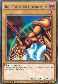 Braccio Dx del Proibito - I Deck Leggendari II (Common) [LDK2-Y05]