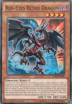 Drago Retro Occhi Rossi - I Deck Leggendari II (Common) [LDK2-J04]