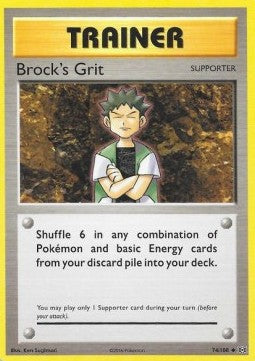 Tenacia di Brock - Evoluzioni (Uncommon) [EVO-74]