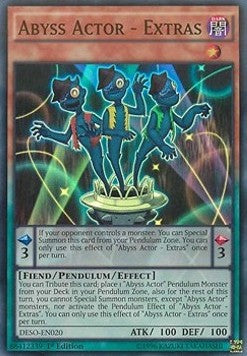 Attore dell'Abisso - Extra - Soldati del Destino (Super Rare) [DESO-020]