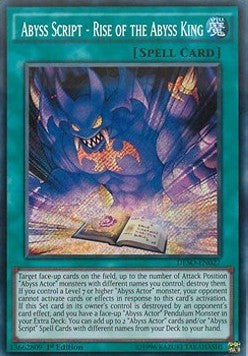 Sceneggiatura dell'Abisso - Ascesa del Re dell'Abisso - Soldati del Destino (Secret Rare) [DESO-027]