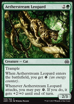 Leopardo della Corrente Eterea - Rivolta dell’Etere (Common) [AER-103]