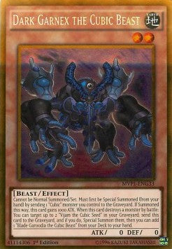Garnex Nero la Bestia Cubica - The Dark Side of Dimensions Movie Pack (Gold Rare) [MVP1-G33]