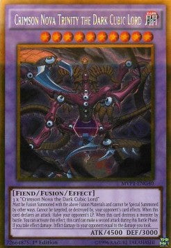 Nova Cremisi Trinità il Signore Cubico Oscuro - The Dark Side of Dimensions Movie Pack (Gold Rare) [MVP1-G40]