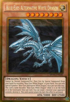 Drago Bianco Alternativo Occhi Blu - The Dark Side of Dimensions Movie Pack (Gold Rare) [MVP1-G46]