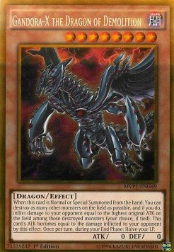 Gandora-X, il Drago della Demolizione - The Dark Side of Dimensions Movie Pack (Gold Rare) [MVP1-G49]