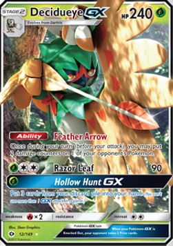 Decidueye GX - Sole e Luna (Ultra Rare) [SUM-12]