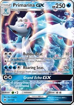 Primarina GX - Sole e Luna (Ultra Rare) [SUM-42]
