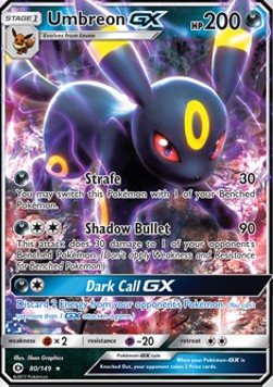 Umbreon GX - Sole e Luna (Ultra Rare) [SUM-80]