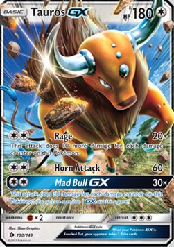 Tauros GX - Sole e Luna (Ultra Rare) [SUM-100]