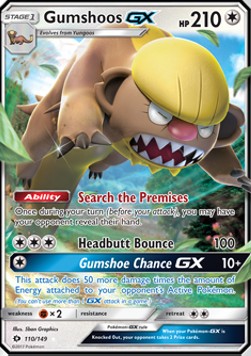 Gumshoos GX - Sole e Luna (Ultra Rare) [SUM-110]