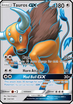 Tauros GX - Sole e Luna (Ultra Rare) [SUM-144]