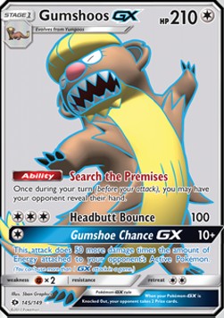 Gumshoos GX - Sole e Luna (Ultra Rare) [SUM-145]