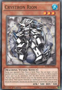 Crystron Rion - Raging Tempest (Common) [RATE-020]