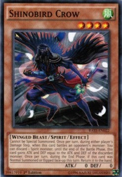 Shinobird Corvo - Raging Tempest (Common) [RATE-022]