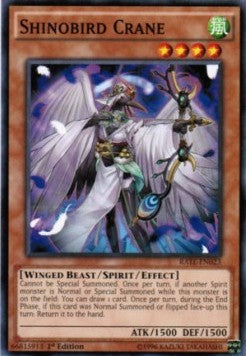 Shinobird Crane - Raging Tempest (Common) [RATE-023]