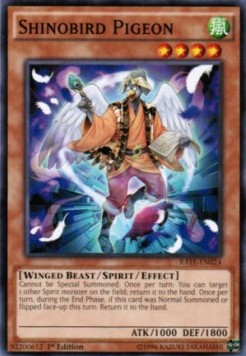 Shinobird Pigeon - Raging Tempest (Common) [RATE-024]