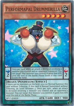 Performapal Drummerilla - Star Pack Battaglia Campale (Common) [SP17-019]