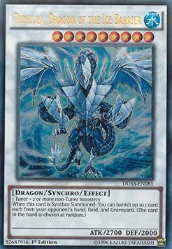 Trishula, Drago della Barriera di Ghiaccio - Duelist Saga (Ultra Rare) [DUSA-081]