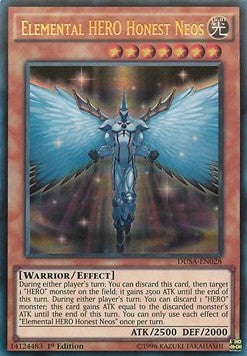 Neos l'Onesto EROE Elementale - Duelist Saga (Ultra Rare) [DUSA-028]