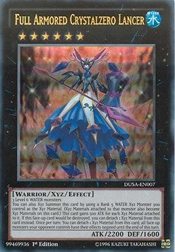 Lanciere Crystalzero Armatura Completa - Duelist Saga (Ultra Rare) [DUSA-007]