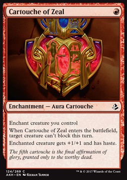 Cartiglio dello Zelo - Amonkhet (Common) [AKH-124]