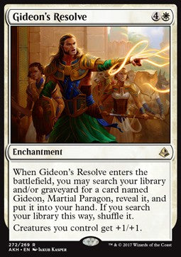 Determinazione di Gideon - Amonkhet (Rare) [AKH-272]