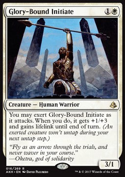 Iniziato Votato alla Gloria - Amonkhet (Rare) [AKH-16]