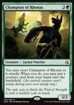 Campionessa di Rhonas - Amonkhet (Rare) [AKH-159]