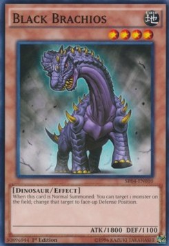 Brachiodonte Nero - Structure Deck: Dinosmasher's Fury (Common) [SR04-010]