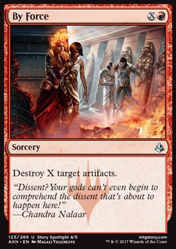 Con la Forza - Amonkhet (Uncommon) [AKH-123]