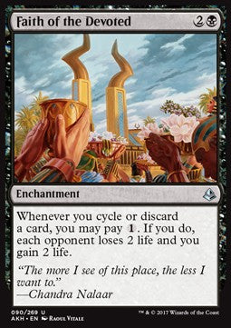 Fede dei Devoti - Amonkhet (Uncommon) [AKH-90]