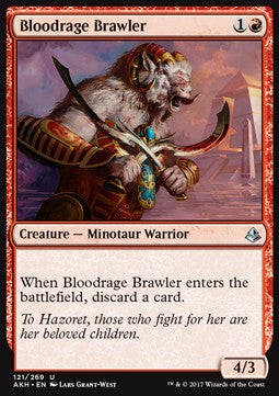 Lottatore dell'Ira Sanguinaria - Amonkhet (Uncommon) [AKH-121]