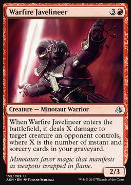 Giavellottiere Infiammaguerre - Amonkhet (Uncommon) [AKH-155]