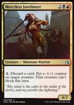 Giavellottiera Spietata - Amonkhet (Uncommon) [AKH-202]