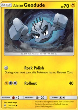 Alolan Geodude - Guardiani Nascenti (Common) [GRI-40]