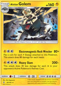 Alolan Golem - Guardiani Nascenti (Holo Rare) [GRI-42]