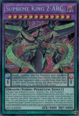 Re Supremo Z-ARC - Maximum Crisis (Secret Rare) [MACR-039]
