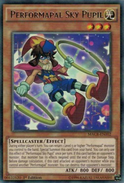Performapal Sky Pupil - Maximum Crisis (Rare) [MACR-002]
