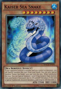 Kaiser Sea Snake - Maximum Crisis (Common) [MACR-091]